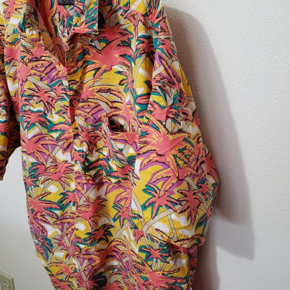 Vintage 90s Generra Collection Men's Hawaiian Shirt Size Large - Picture 6 of 8